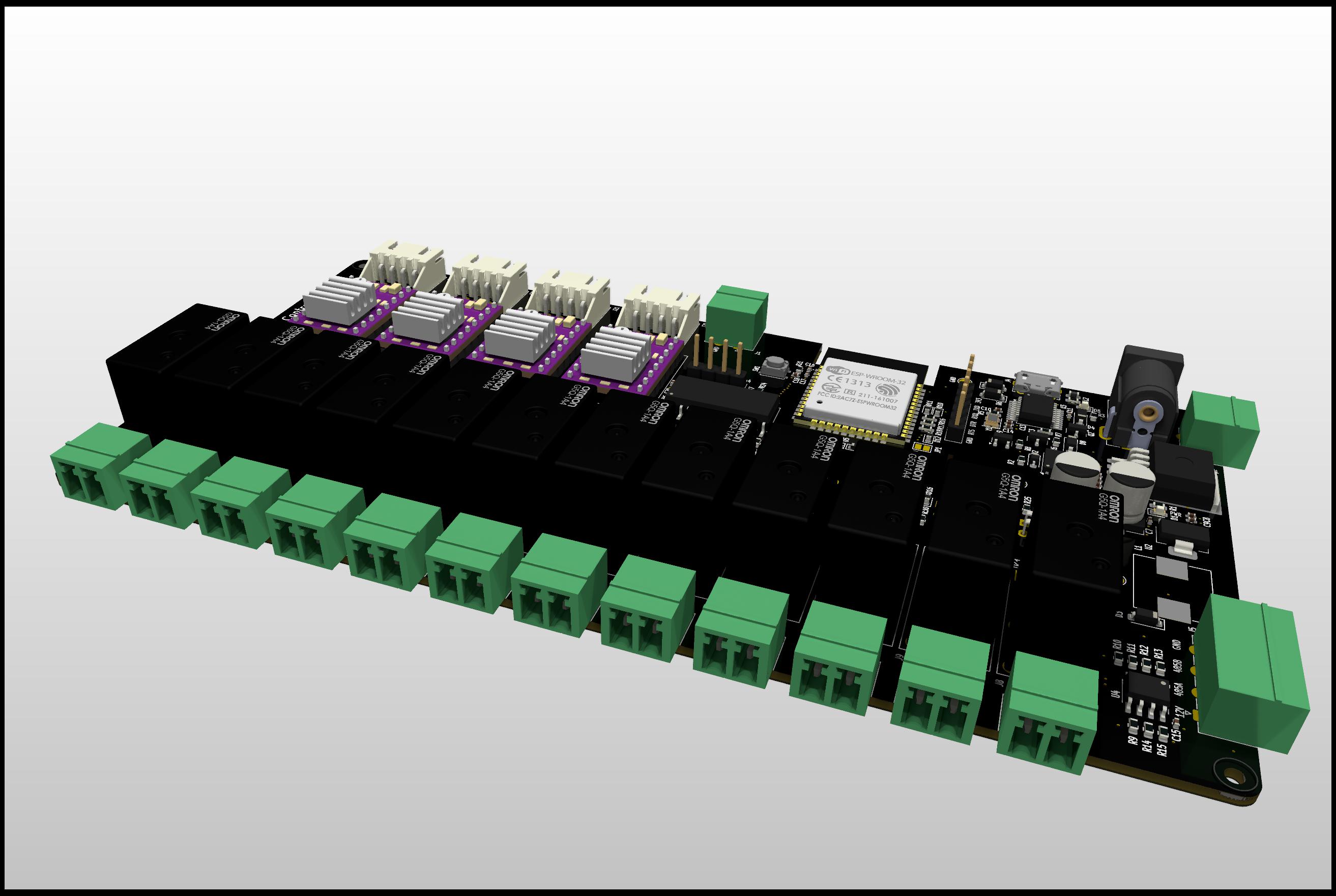 IoT Control PCB - Layout