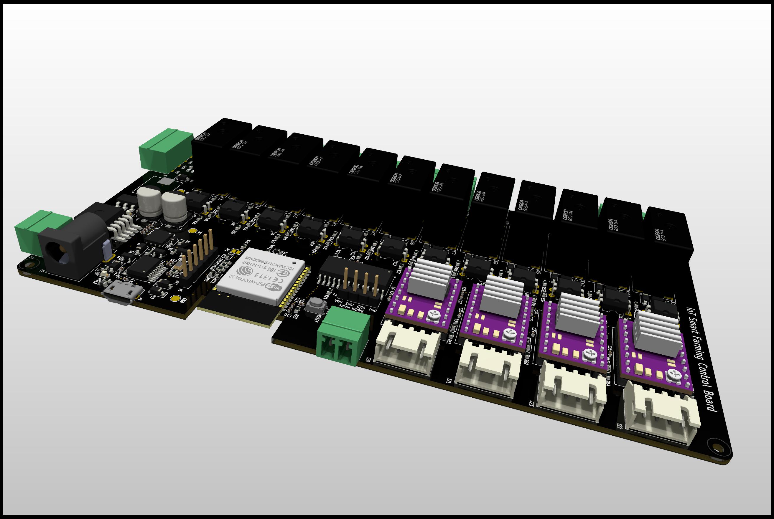 IoT Control PCB - Schematic