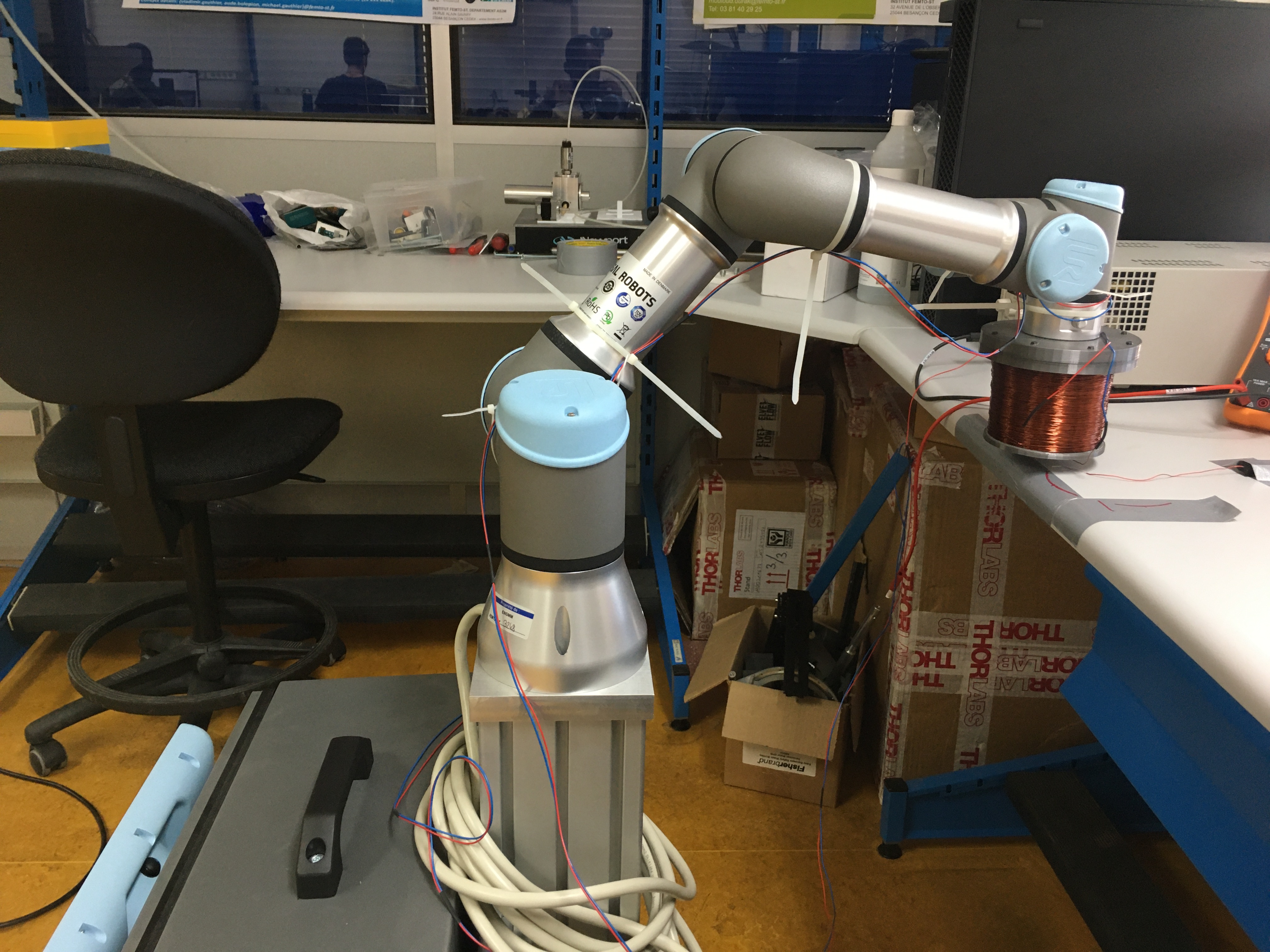 Magnetic Manipulation - Coil Setup