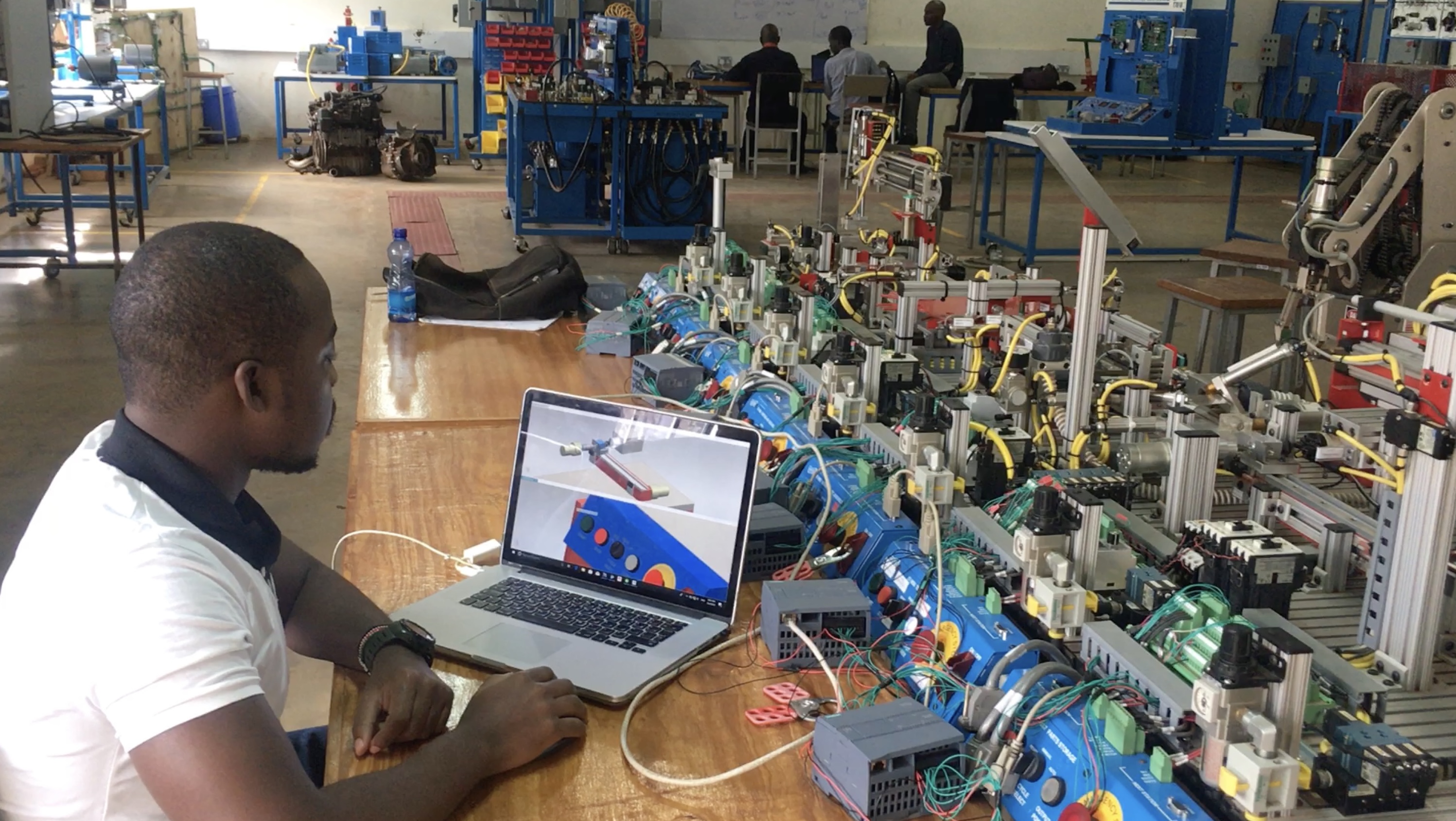 Digital Twin - TIA Portal Interface