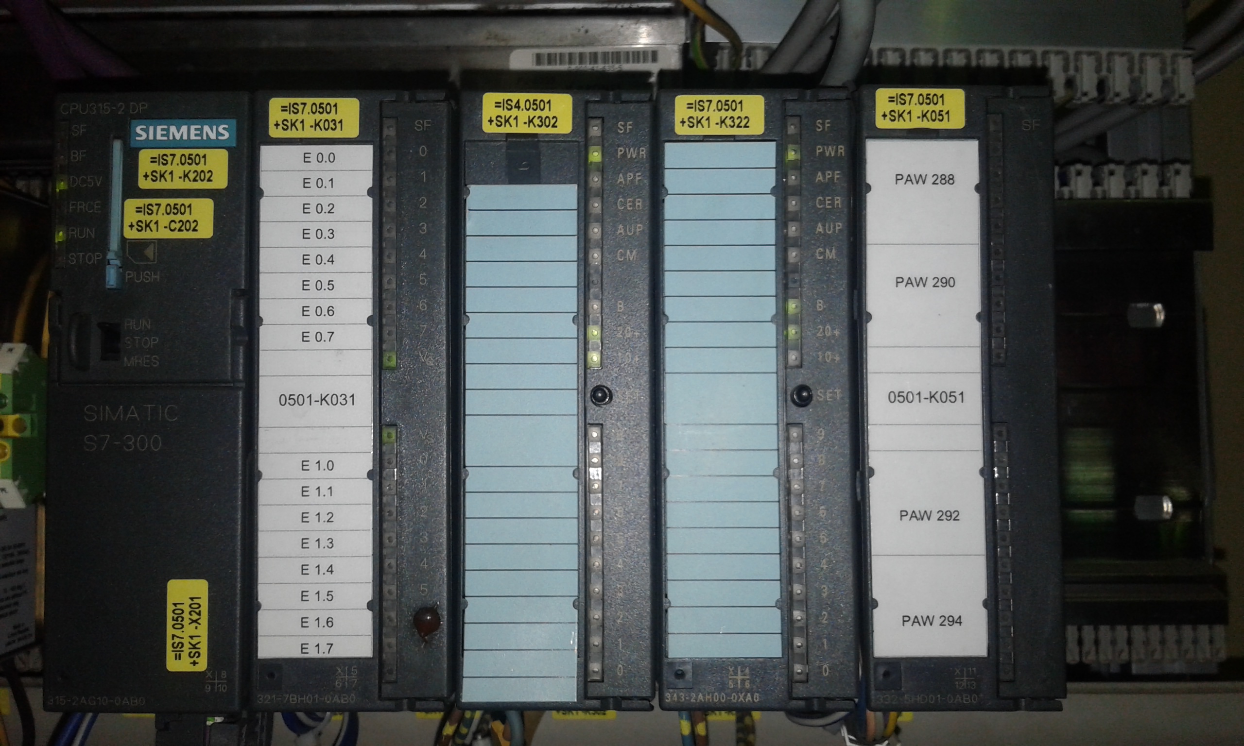 Industrial Training - PLC Cabinet